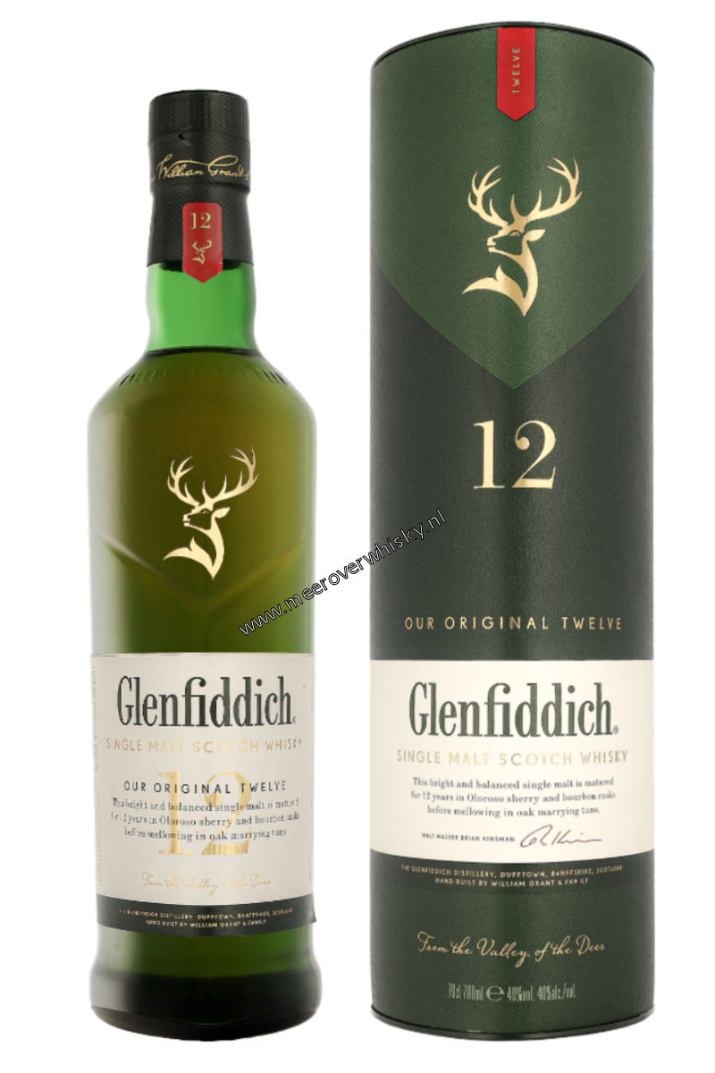 Glenfiddich 12 jaar oud